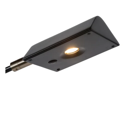 Настольная лампа LED Nuvola 19665/09/30 Lucide чёрная 1 лампа, основание чёрное металл в стиле современный  фото 7